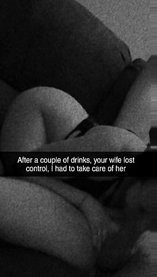 Sloppy Drunk Wife Gagging on Monster Cock'