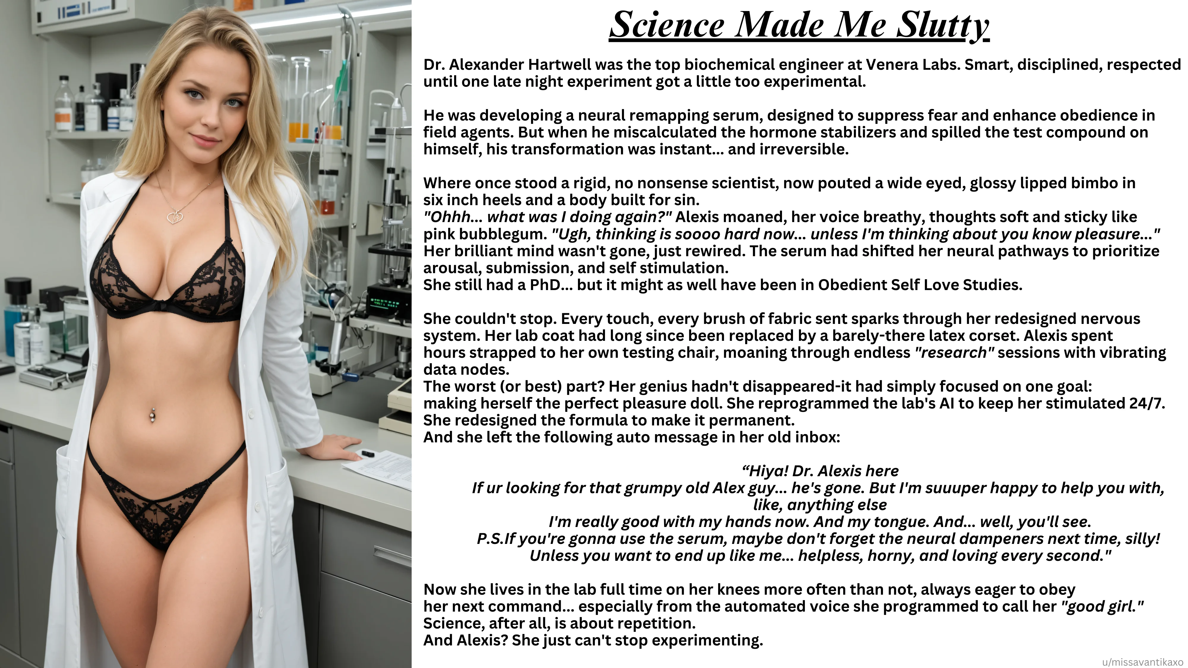 Fuck Science Made Me a Total Slut picture 1 of 1