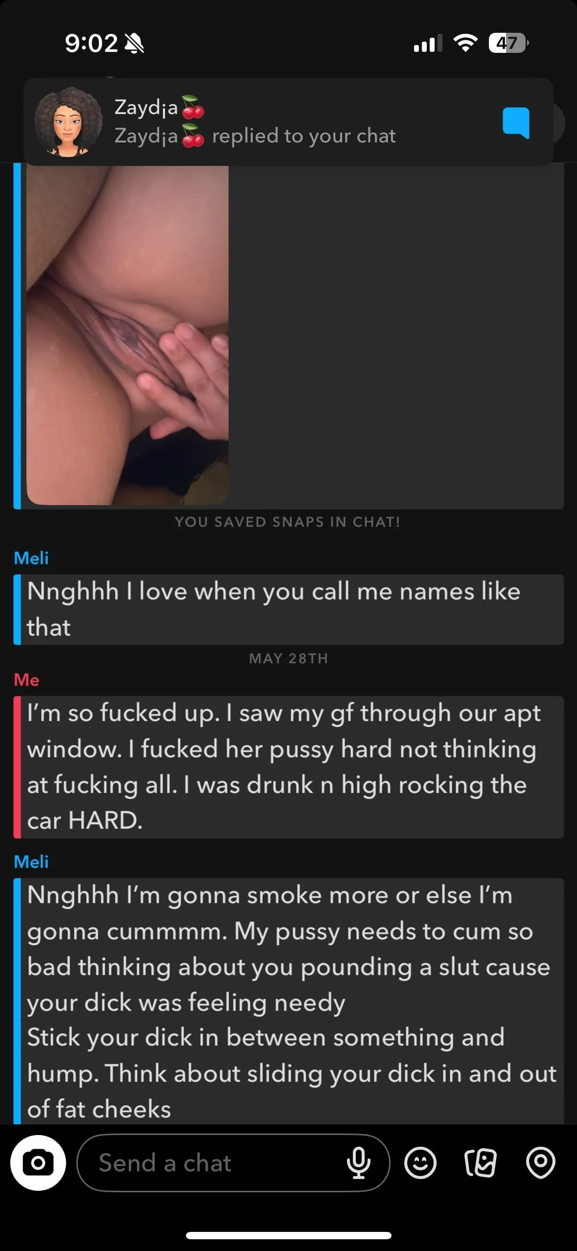 Time to Slip Back into Some Side Pussy picture 8 of 12