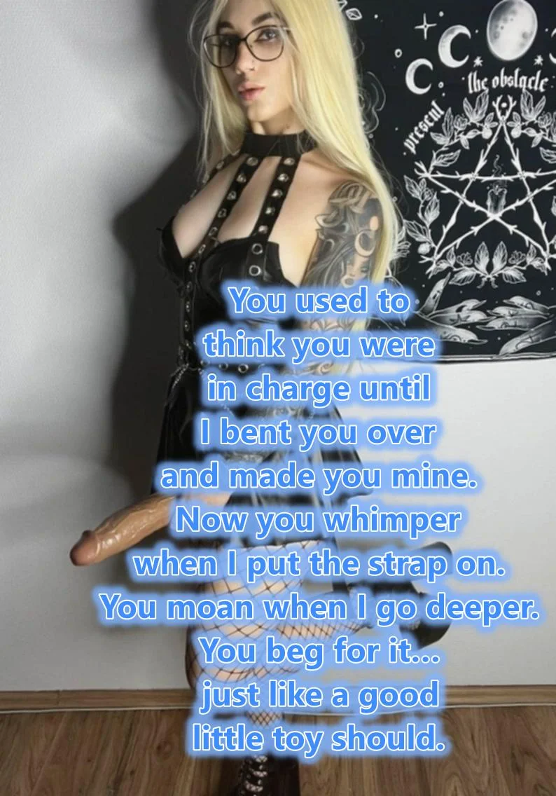 Daddy's Naughty Toyboy Takes My Strap-On Like a Good Little Bitch picture 1 of 1