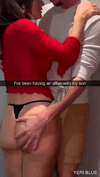 I'm sneaking around with my own boy and it's so fucking hot'