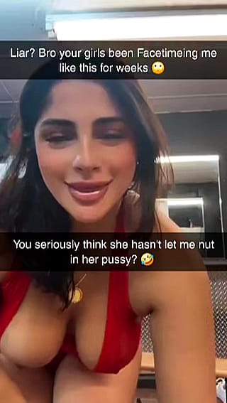 Bully's Facetime Fuck Show With Your Slutty GF'