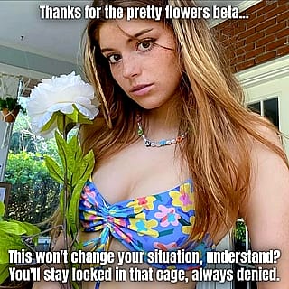 Flowers for a Locked-Up Slut'