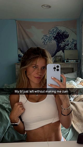 18F My Pussy's Begging for a Real Cock - Sext Me 'Til We Explode'