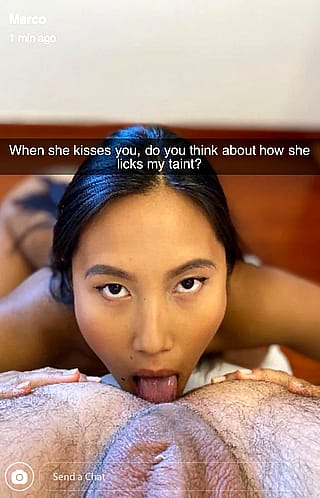 Think about that the next time you’re with her [May Thai]'