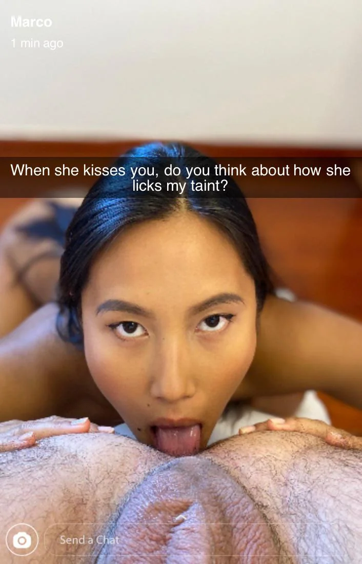 Think about that the next time you’re with her [May Thai] picture 1 of 1