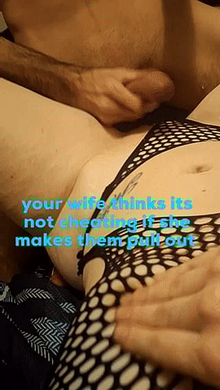 Naughty Wife Gets Sneaky Fuck While You're Away'