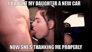 Filthy grateful babygirl worships daddy's cock'