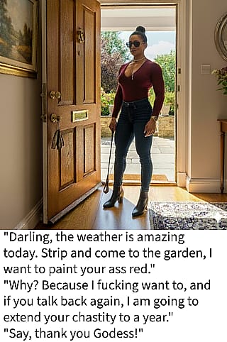 Sun-Kissed Domme Takes Control on a Sizzling Afternoon'