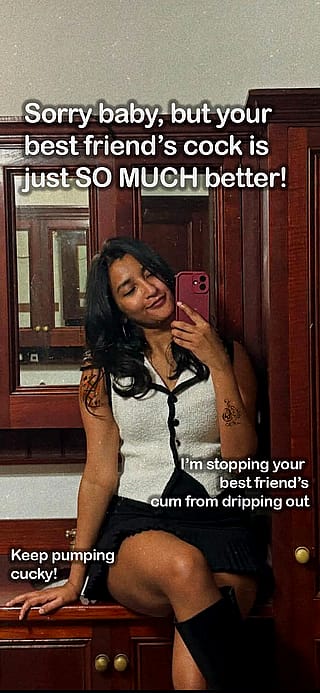 Friendship means watching your girl get wrecked'