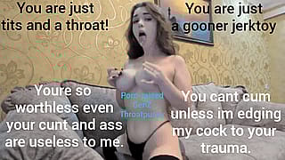 Your Thirsty Cunt Needs This Goon Fuel, Admit It Slut'