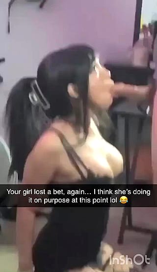 Your Girl Lost the Bet, Now She's My Cock-Slurping Slut'