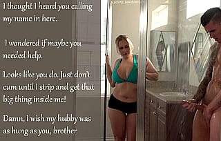Echoes of Lust in the Steamy Shower'