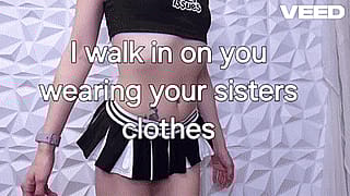 Busted Little Crossdresser Gets Whored Out'