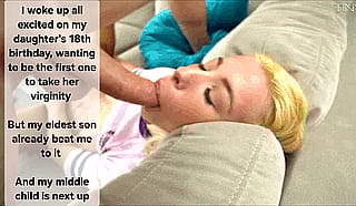 Waiting My Turn for the Family's Massive Cocks'