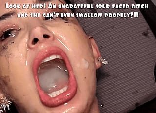 Dumb sluts can't even get this right'