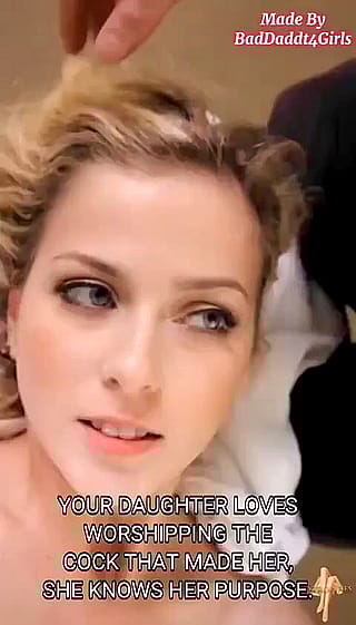 This little slut knows exactly how to serve the big daddy dick that put her on this earth'