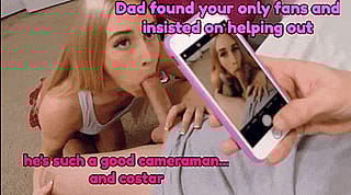 Dad's Filthy Camera Skills Make Me Drip'