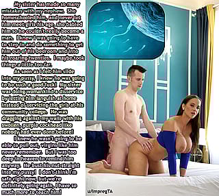 Auntie's Private Lesson for Her Naughty Nephew'