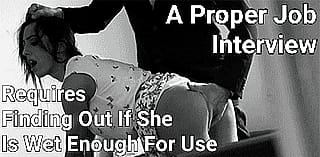Corporate Cum Dumpster Proves Her Worth'