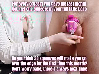 Unlock That Load, Slave. You're My Cum Dump.'