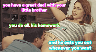 Brainy Sibling Gets a Naughty Education'