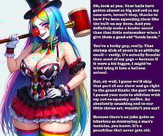 Because she thinks it's funny… [AI Image] (punishment81 on ImageFap)'