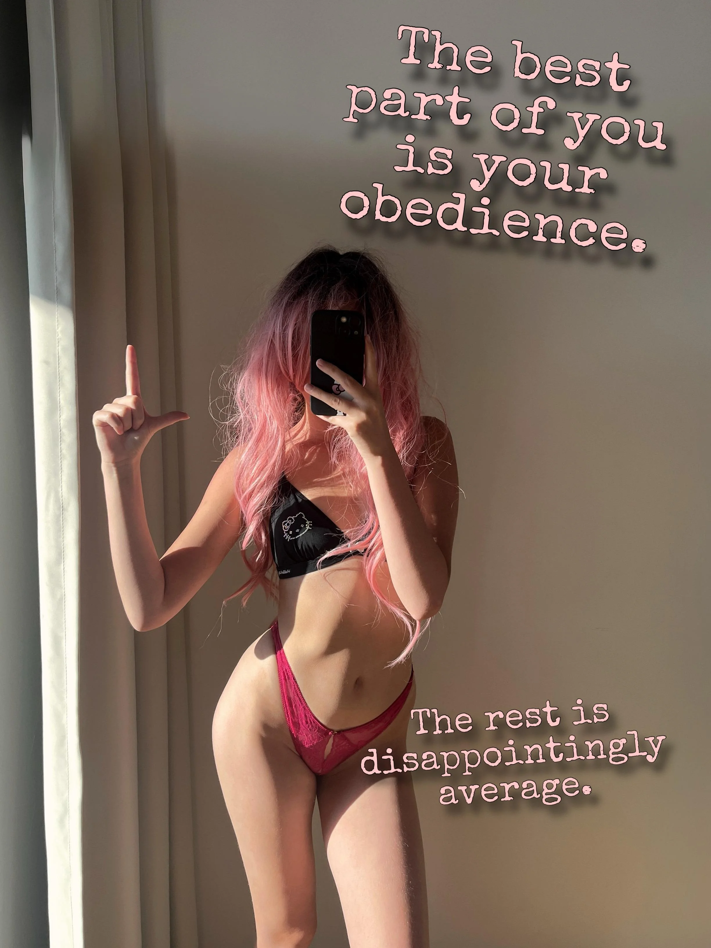 I bet you agree on that loser 🖕🏻[ImageFap: princessdollmie] picture 1 of 1