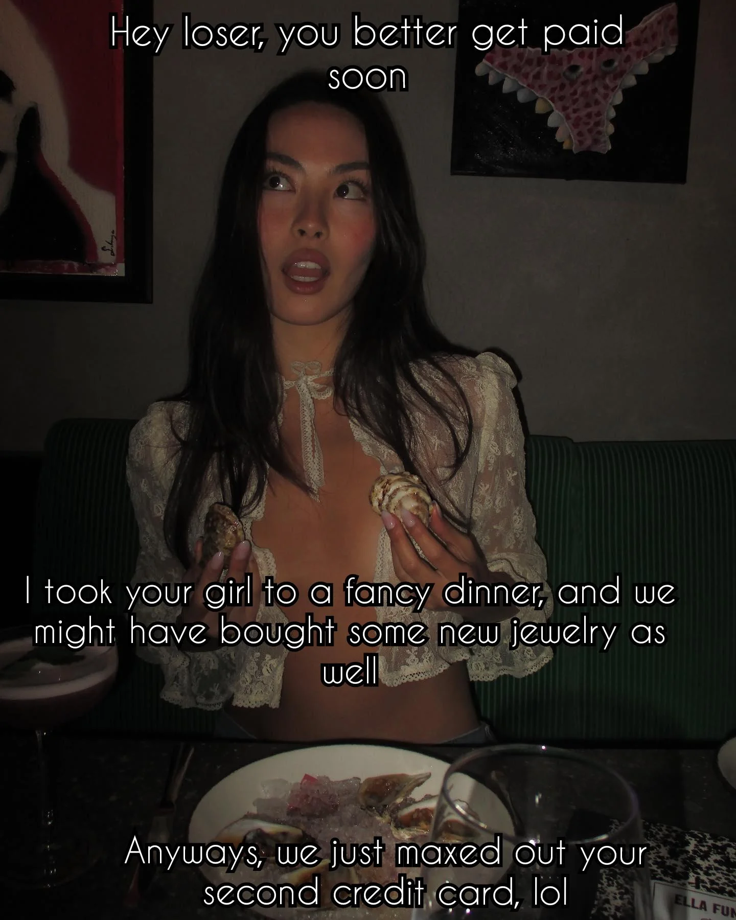 Filthy Cuckold's Pay to Watch His Slut Get Railed picture 1 of 1