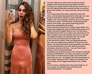 magic gender bend potion turns you into a cock-craving slut'
