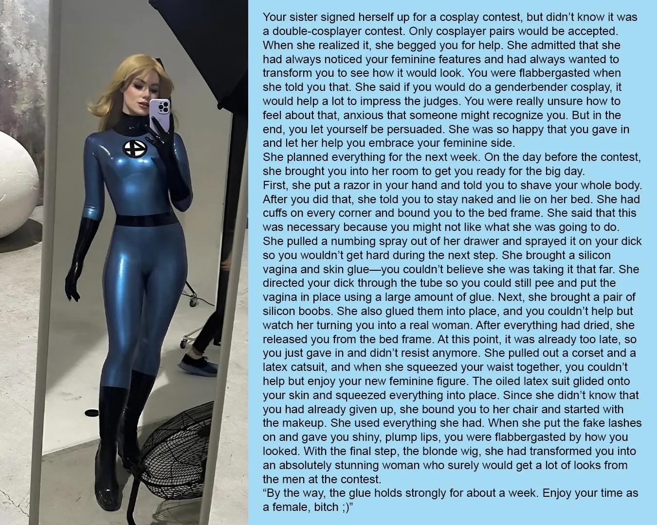 Sissy Slut's Cosplay Dream picture 1 of 1