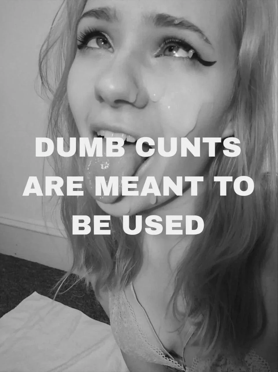 Dumb Bimbos Begging for Loads picture 1 of 2