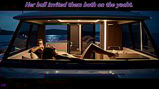 Yacht Slut Gets Dominated by Hung Bull While Hubby Watches'