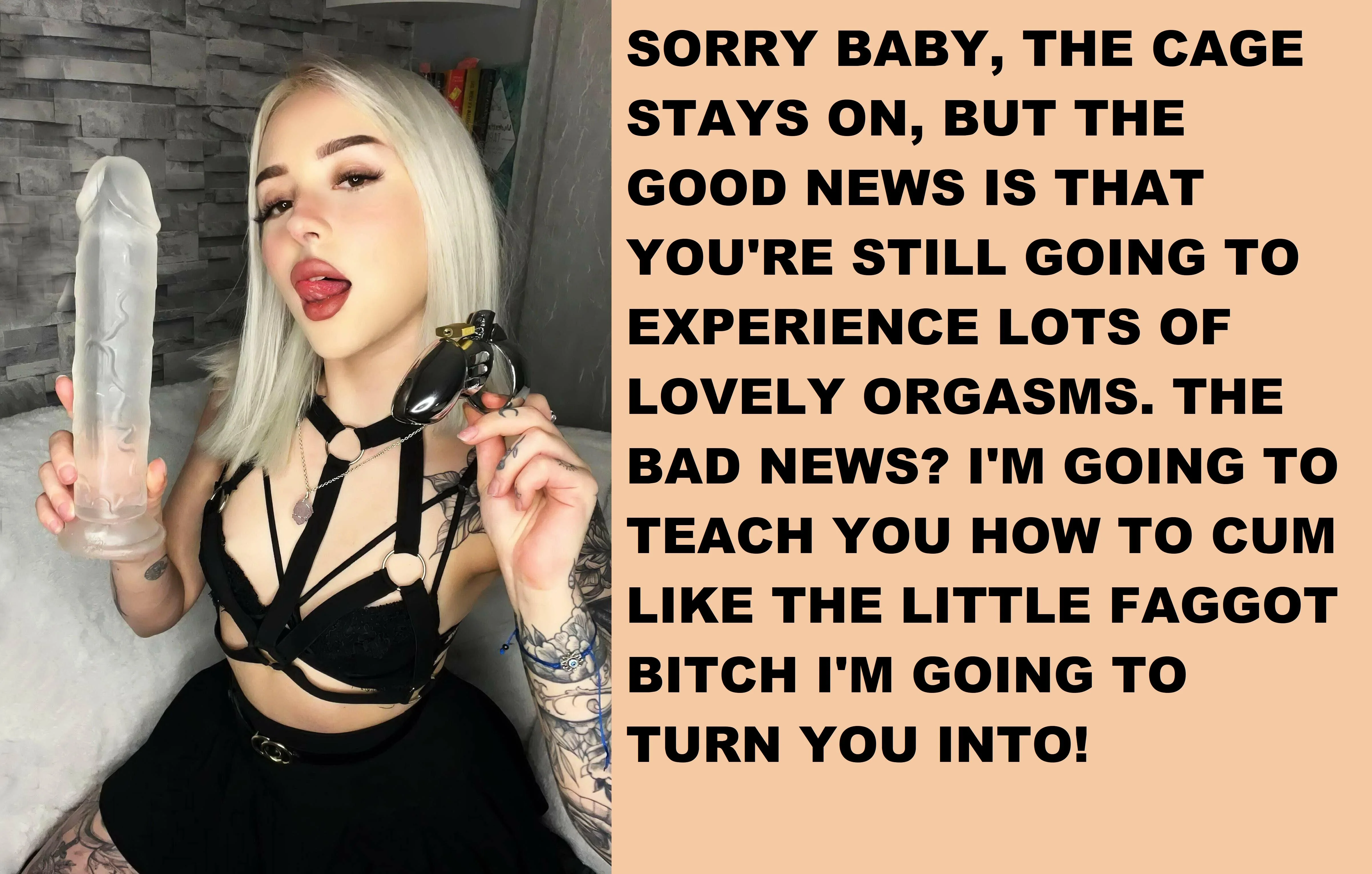 Filthy Femdom Fun - Good News, I'm in Charge; Bad News, You're My Toy picture 1 of 1