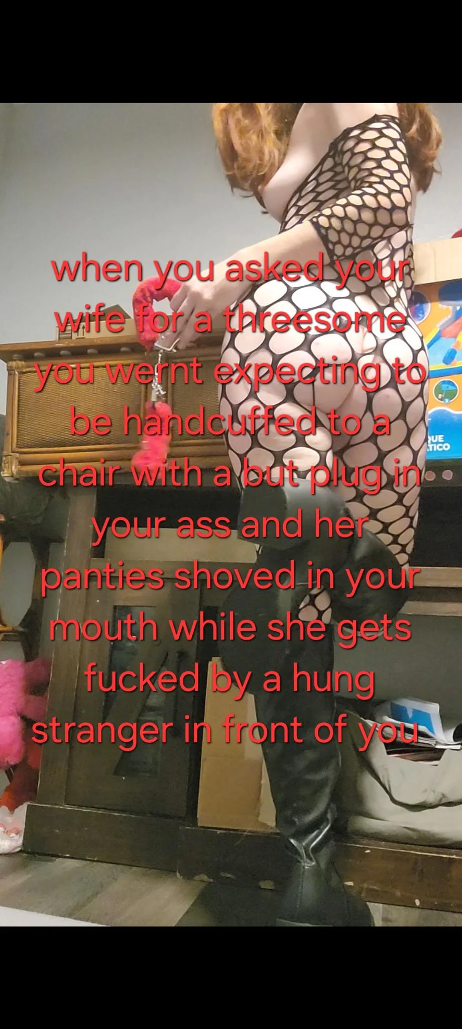 Watch Your Girl Get Wrecked By Two Big Dicks picture 1 of 1