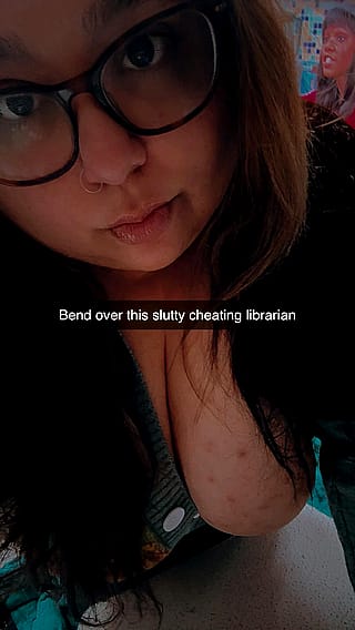 Stuff this nerd slut's greedy holes 'til she screams'