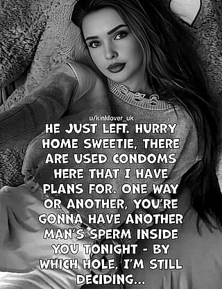 Double the fun, fill every hole with her nasty treat...'
