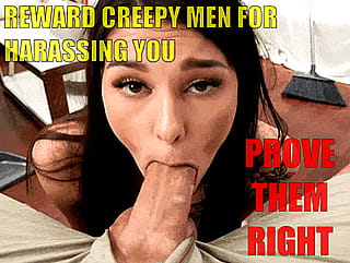 Edge your brains out to our humiliating female degradation clips'