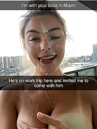 That's why he's no-show at work and she's MIA — getting rawed and creamed like a total cumdump'