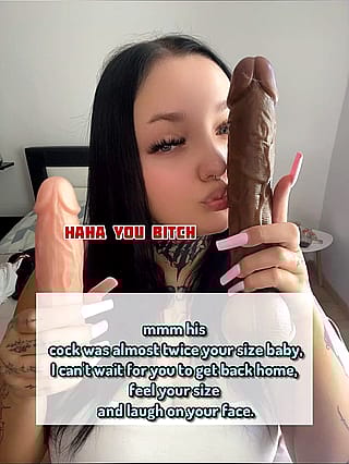 Get on your knees, slut!'