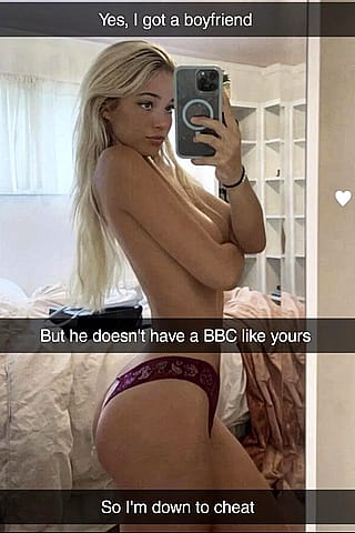 Filthy wife begs for big black cock on the side'