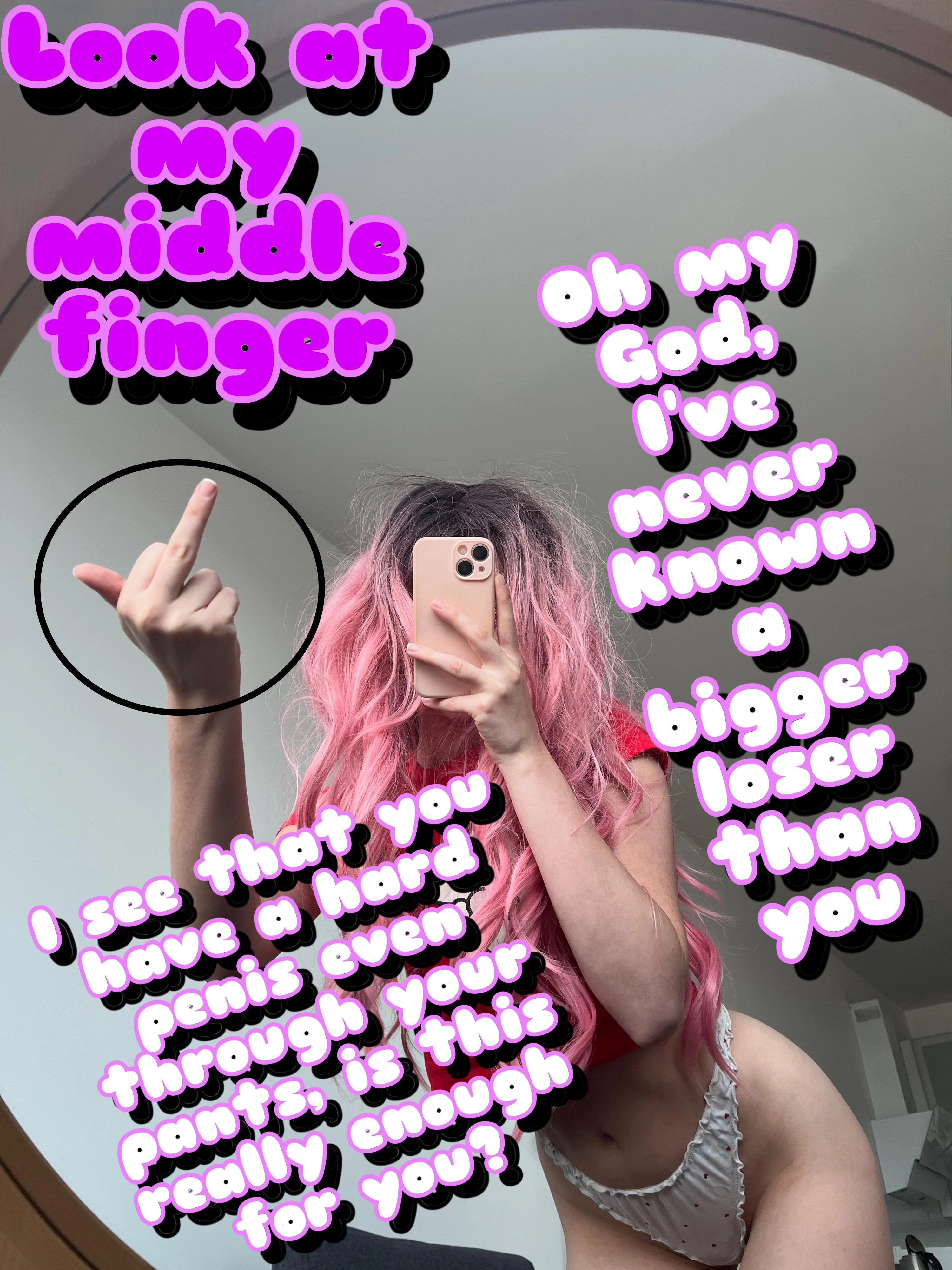 Pathetic beta can't handle this goddess's power picture 1 of 1
