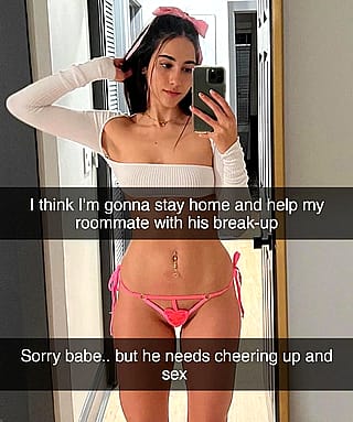 Ditched for Her Roomie's Thirsty Pump'