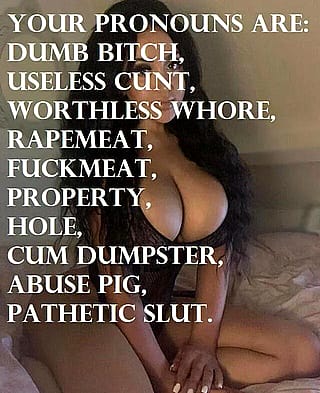 Dirty Little Slut Knows Her Place'