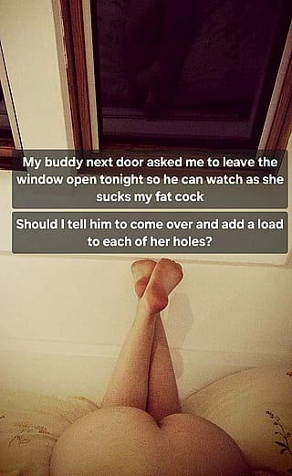 Filthy Strangers Putting on a Live Show for Cucked Hubby'