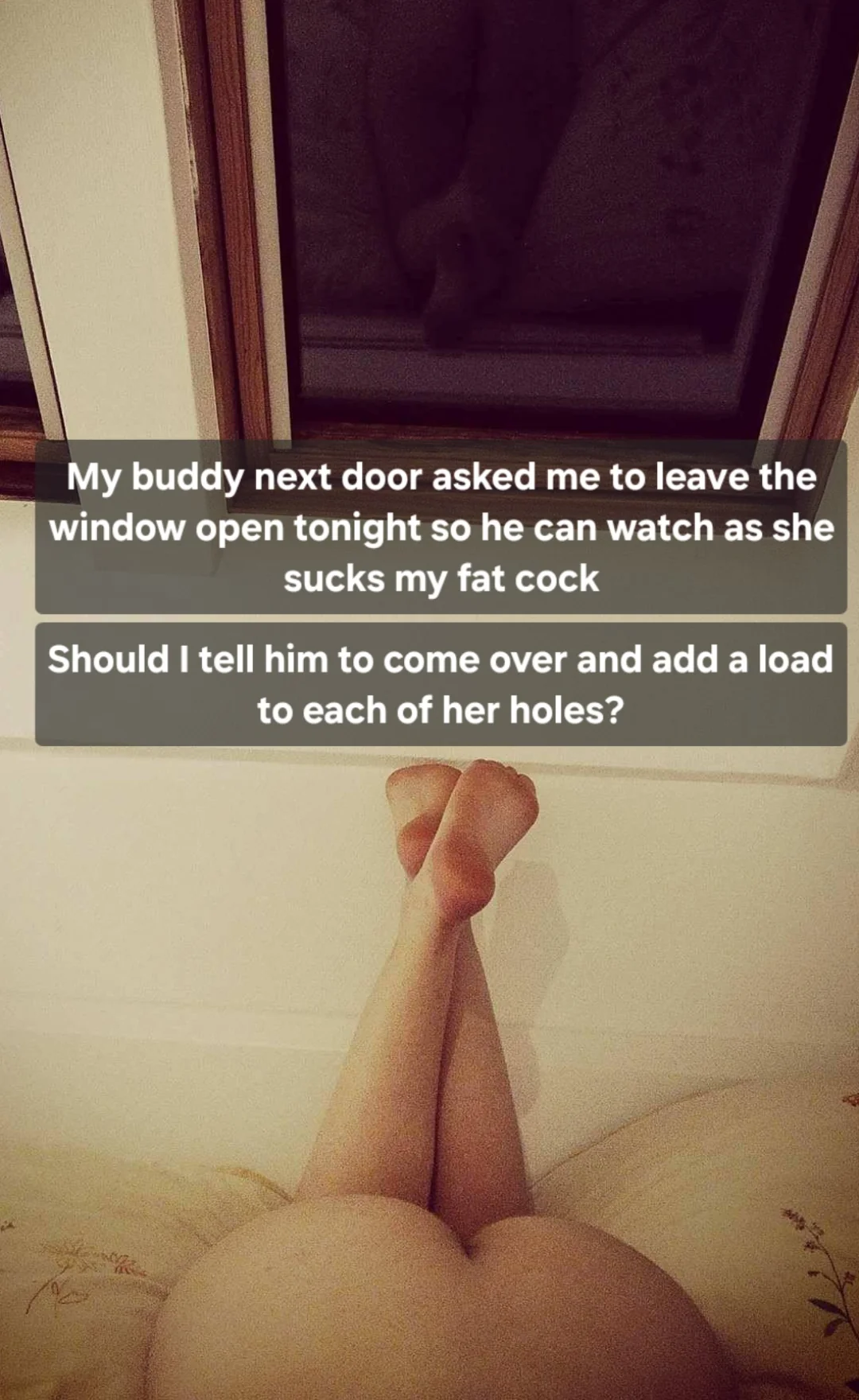 Filthy Strangers Putting on a Live Show for Cucked Hubby picture 1 of 1