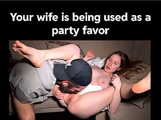 Wifey's Gonna Drain Every Cock at This Rager'