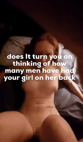 Sauce for this whore: she's been fucked by a dozen dicks while you watched.'