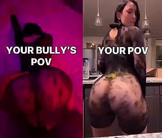 Your Slut Gets Pounded Harder By Your Bully Than You Ever Could'