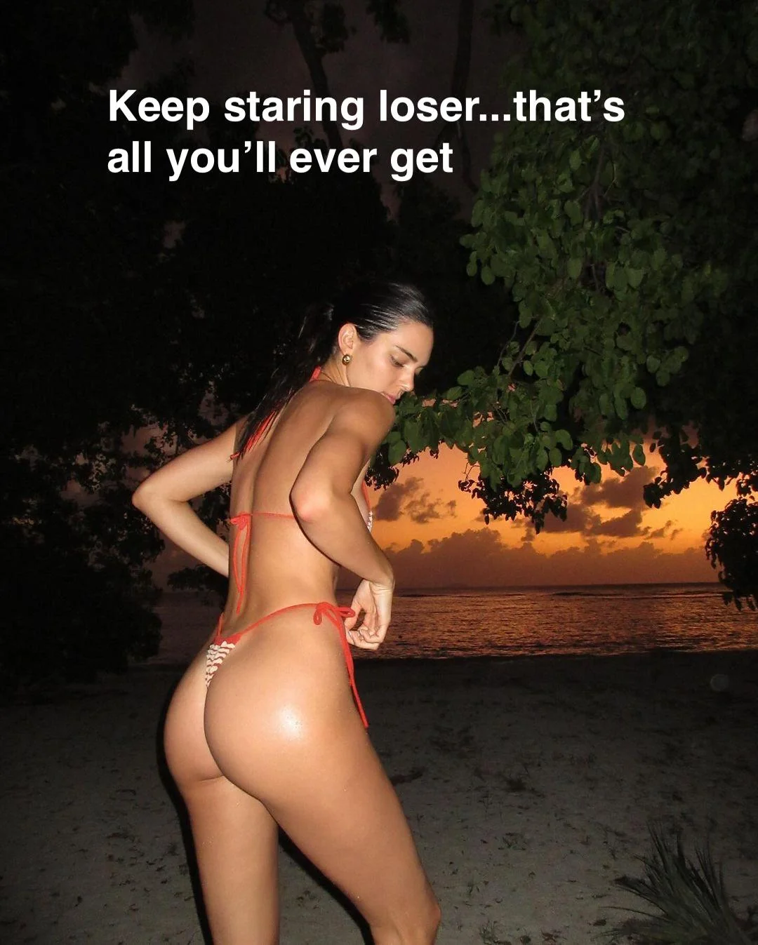 Kendall's fuckin' way outta our league, cuck-boys! picture 1 of 1